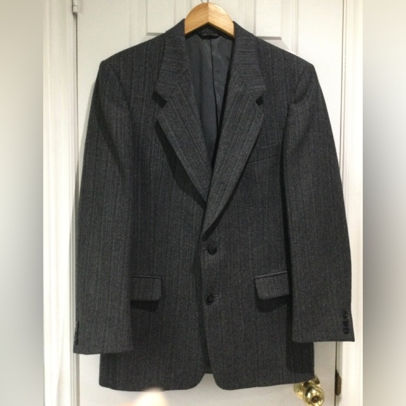 Other - 100% Pure Virgin Wool Gray Sport Coat